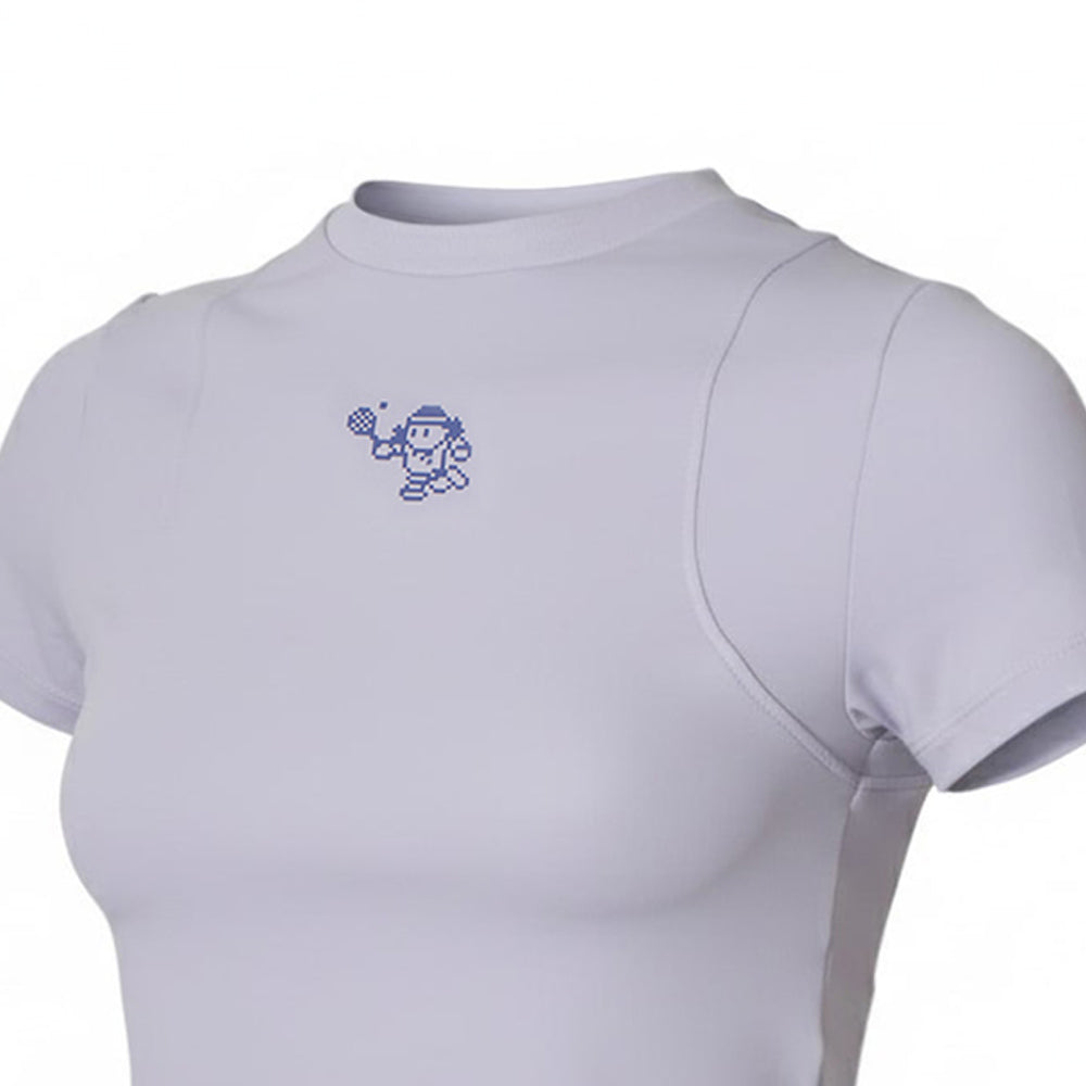 FILA Purple เสื้อออกกำลังกายผู้หญิง