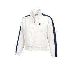 FILA Stretch Pleated เสื้อแจ็คเก็ตออกกำลังกายผู้หญิง