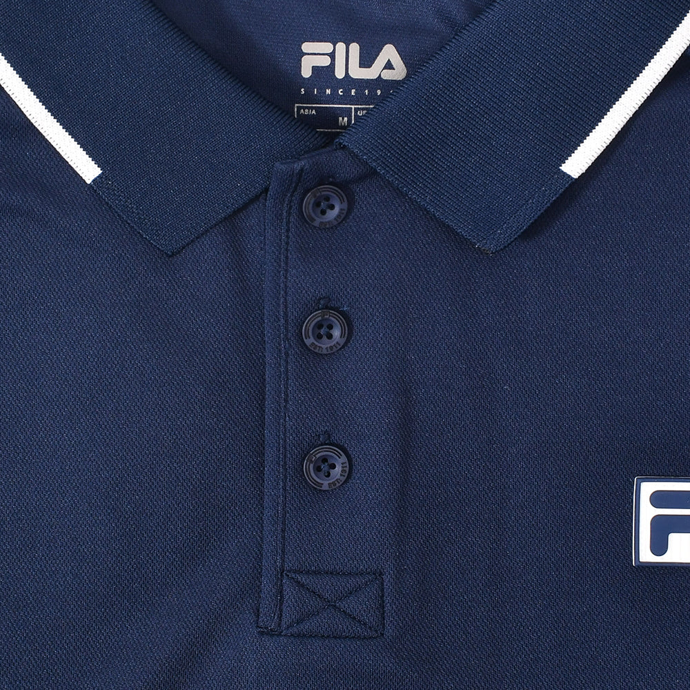FILA Pique Unisex Training Polo Shirt - Supersports Thailand Supersports Thailand