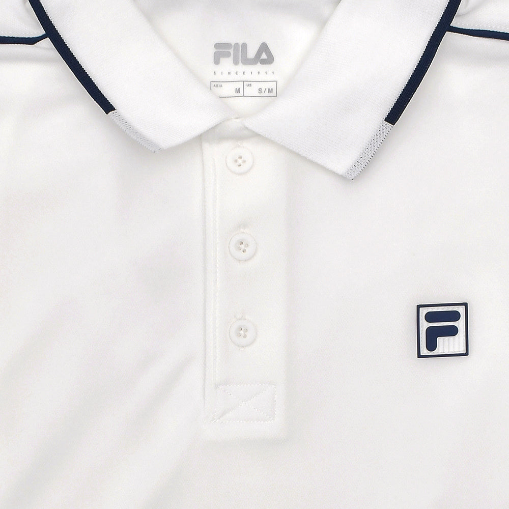 FILA Pique Unisex Training Polo Shirt - Supersports Thailand Supersports Thailand
