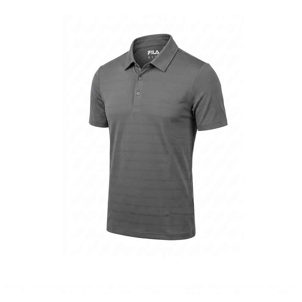 FILA Black Men's Training Polo Shirt - Supersports Thailand Supersports Thailand