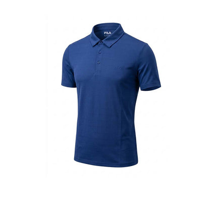 FILA Blue Men's Training Polo Shirt - Supersports Thailand