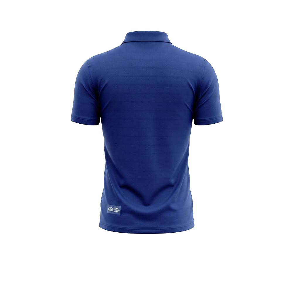 FILA Blue Men's Training Polo Shirt - Supersports Thailand