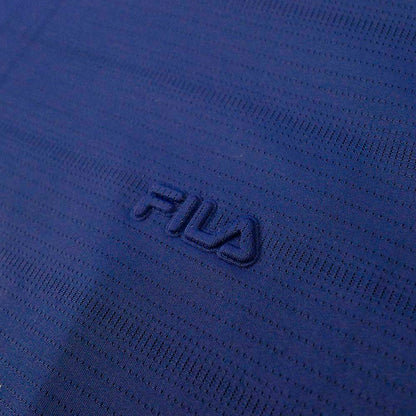 FILA Blue Men's Training Polo Shirt - Supersports Thailand