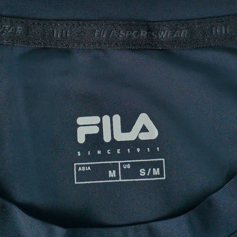 FILA Black Unisex Training T-Shirt - Supersports Thailand