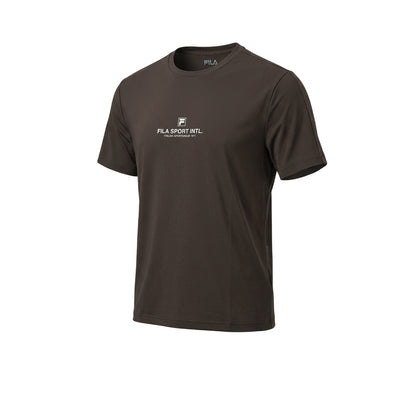 FILA Brown Unisex Training T-Shirt - Supersports Thailand