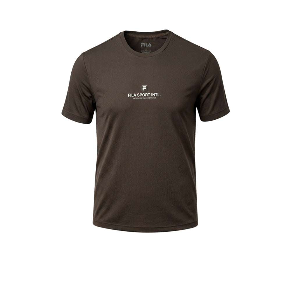 FILA Brown Unisex Training T-Shirt - Supersports Thailand Supersports Thailand