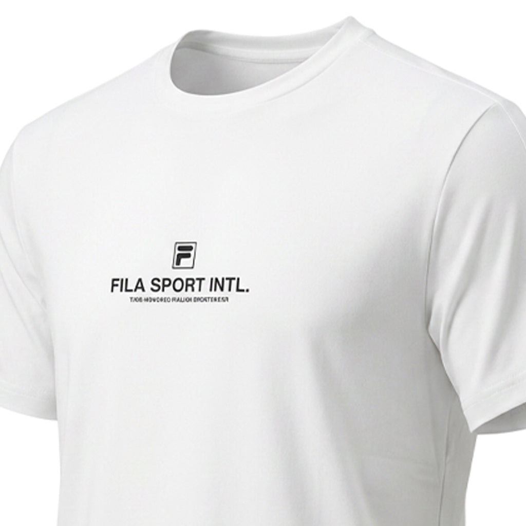 FILA White Unisex Training T-Shirt - Supersports Thailand
