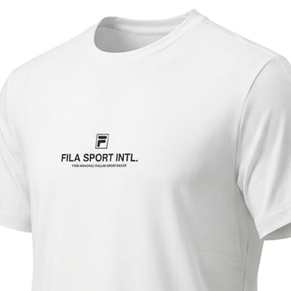 FILA White Unisex Training T-Shirt - Supersports Thailand