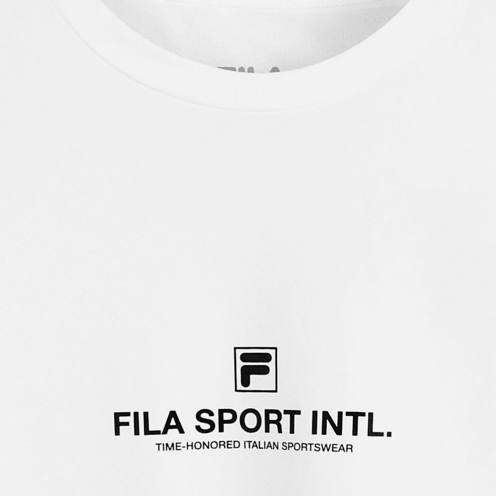 FILA White Unisex Training T-Shirt - Supersports Thailand Supersports Thailand