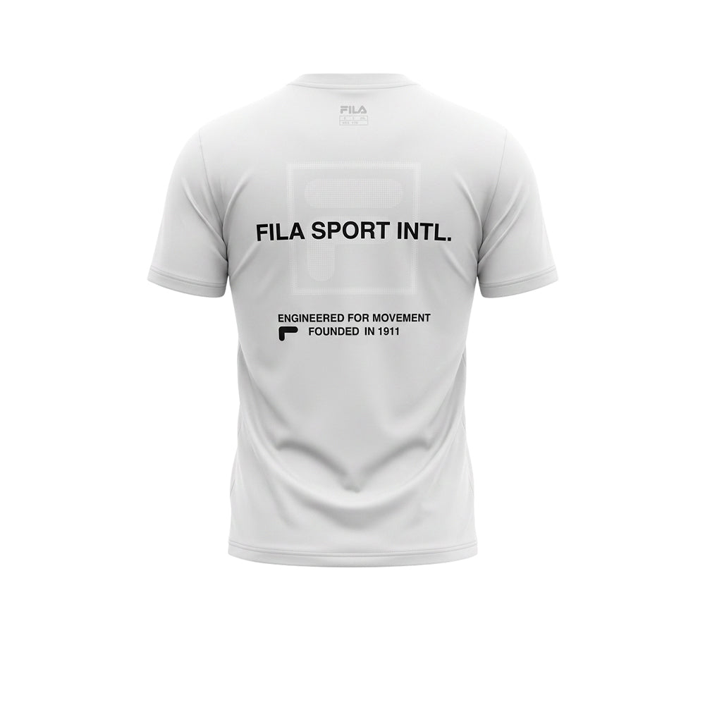 FILA White Unisex Training T-Shirt - Supersports Thailand