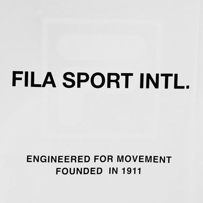 FILA White Unisex Training T-Shirt - Supersports Thailand
