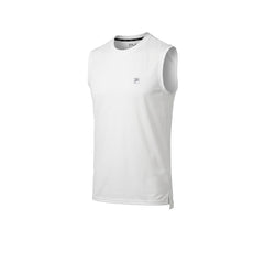 FILA White เสื้อกล้ามออกกำลังกายผู้ชาย
