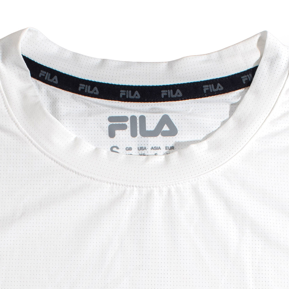 FILA White เสื้อกล้ามออกกำลังกายผู้ชาย Supersports Thailand