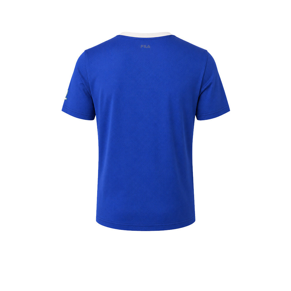 FILA Mesh Graphic เสื้อยืดผู้ใหญ่ Supersports Thailand