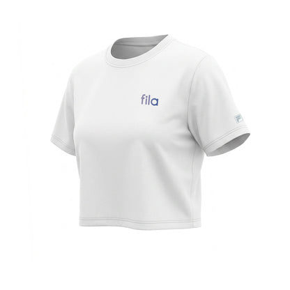 FILA Drywave Semi-Crop Graphic  Women's Training T-Shirt - Supersports Thailand
