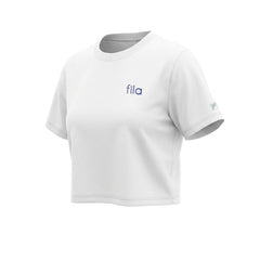 FILA Drywave Semi-Crop Graphic  Women's Training T-Shirt - Supersports Thailand