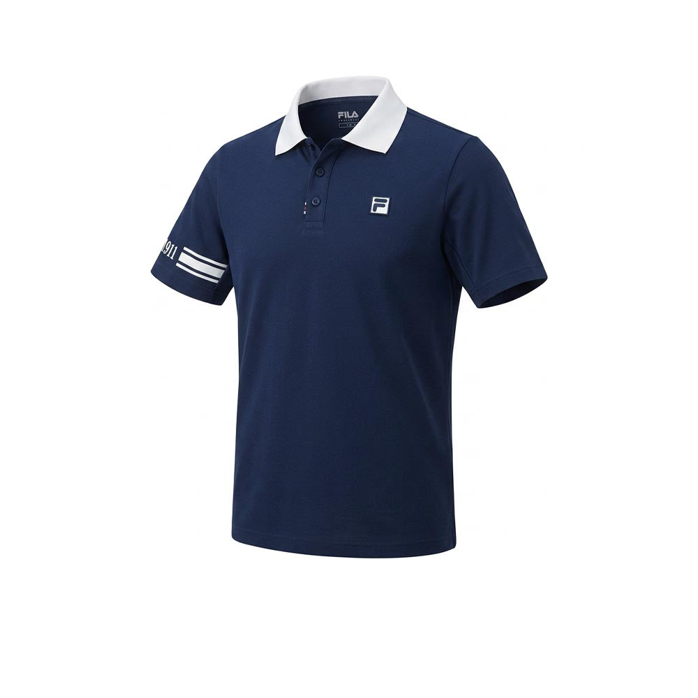FILA Sorona Unisex Training Polo Shirt - Supersports Thailand Supersports Thailand