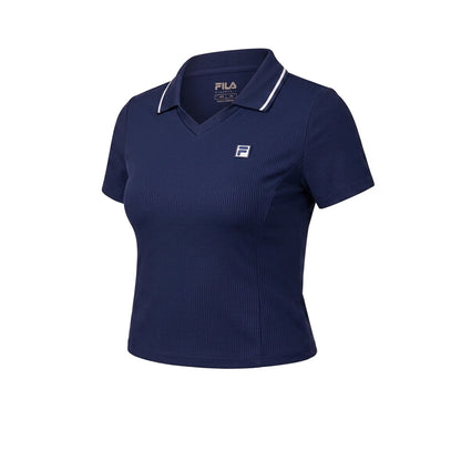 FILA Rib Polo Women's Training Polo Shirt - Supersports Thailand
