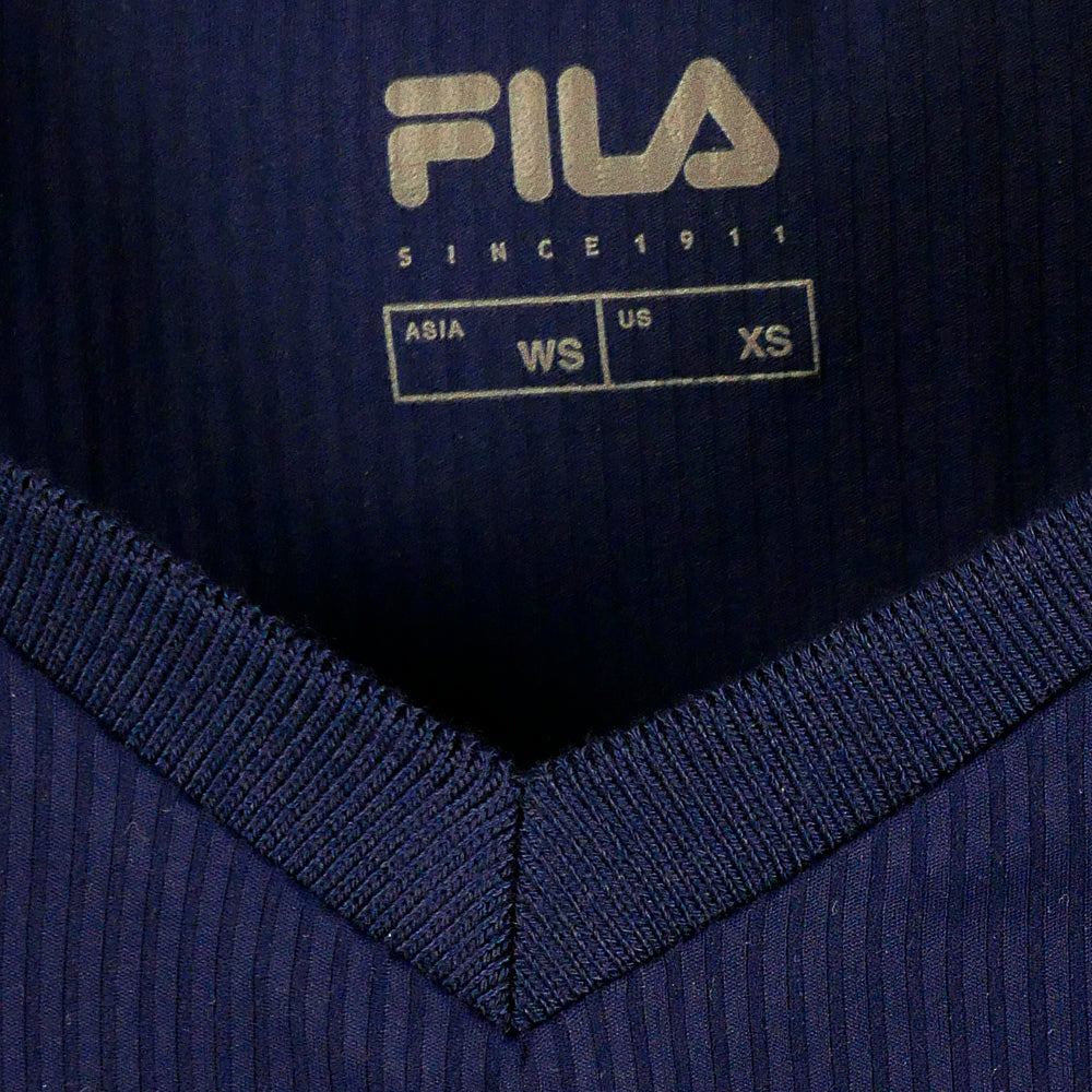 FILA Rib Polo Women's Training Polo Shirt - Supersports Thailand Supersports Thailand