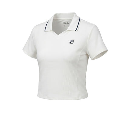 FILA Rib Polo Women's Training Polo Shirt - Supersports Thailand