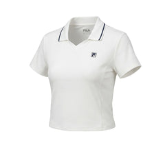FILA Rib Polo Women's Training Polo Shirt - Supersports Thailand