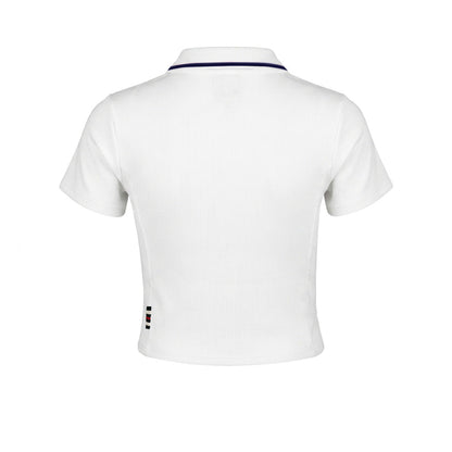 FILA Rib Polo เสื้อโปโลออกกำลังกายผู้หญิง