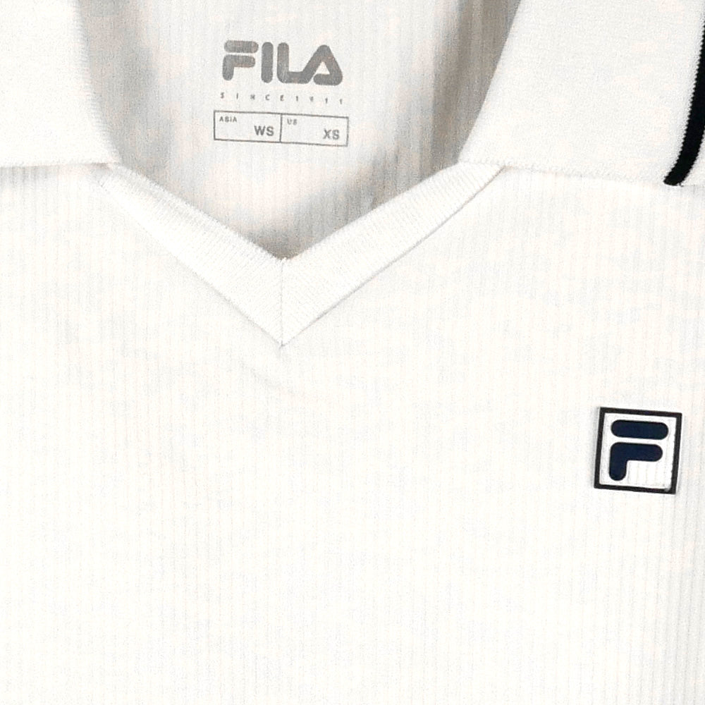 FILA Rib Polo Women's Training Polo Shirt - Supersports Thailand Supersports Thailand