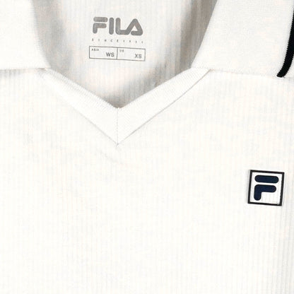 FILA Rib Polo Women's Training Polo Shirt - Supersports Thailand