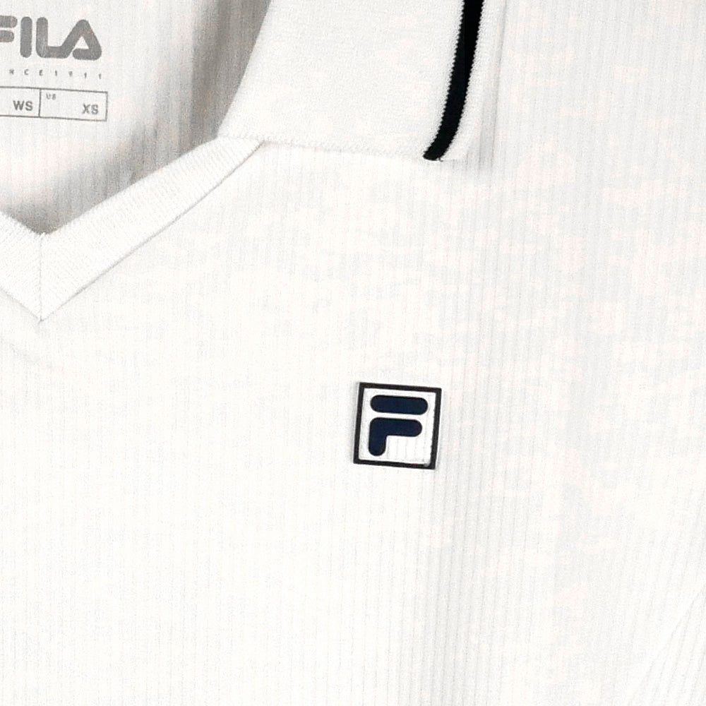 FILA Rib Polo Women's Training Polo Shirt - Supersports Thailand Supersports Thailand