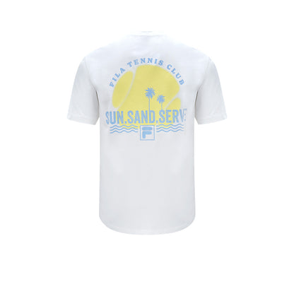 FILA Sun Sand Serve เสื้อยืดผู้ใหญ่