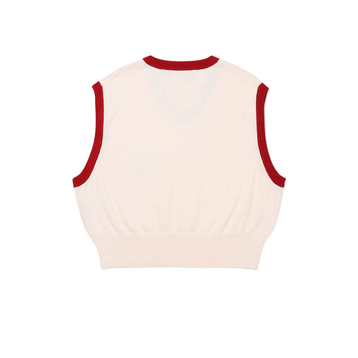FILA Heritage Cropped V-Neck Unisex Sweat Vest