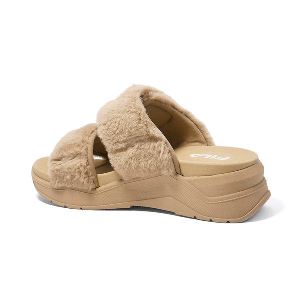 FILA Furry Brown Women's Sandals - Supersports Thailand