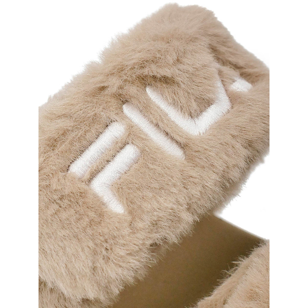 FILA Furry Brown Women's Sandals - Supersports Thailand