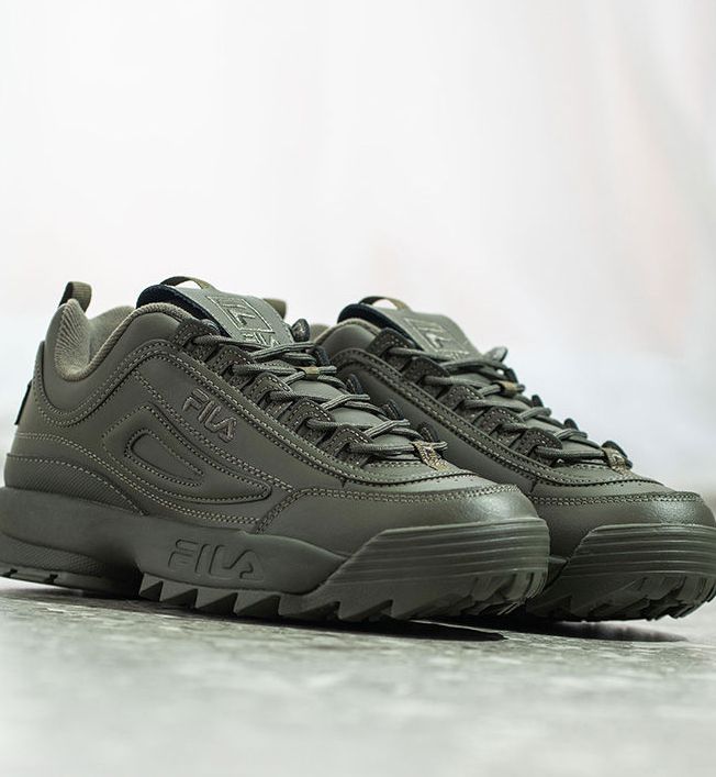 Womens Disruptor Olive Green Fila Disruptor Fila Disruptor Ii