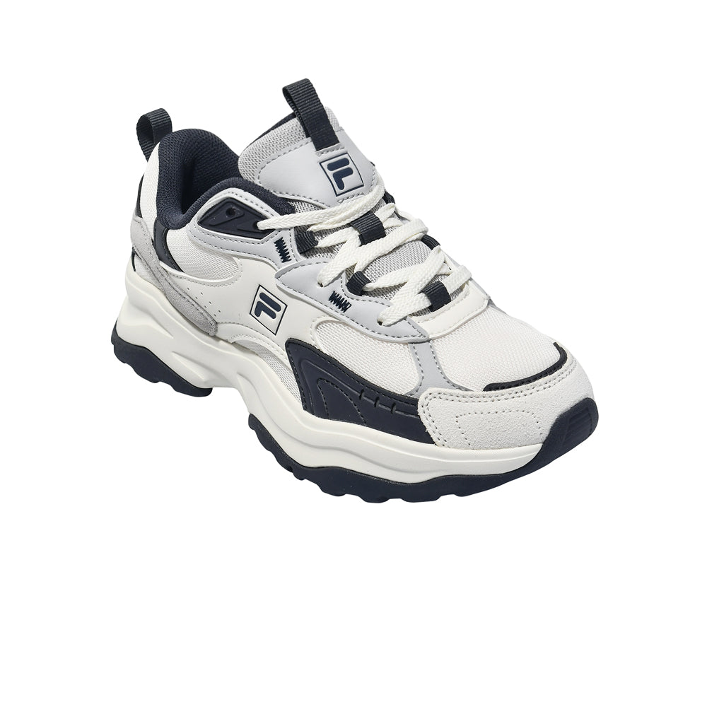 FILA Wavy Block Tennis Unisex Lifestyle Shoes Supersports Thailand