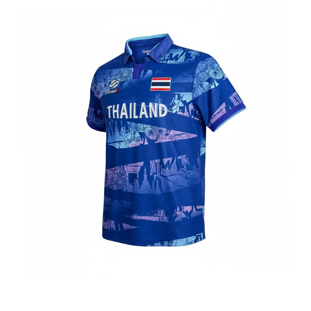 GRAND SPORT Thai National Team Sea Games 2025 E-Sports Men's Polo Shirt - Supersports Thailand Supersports Thailand