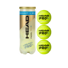 HEAD Padel Pro S + Padel Ball (3 Pieces)