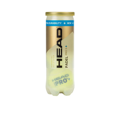 HEAD Padel Pro S + Padel Ball (3 Pieces)