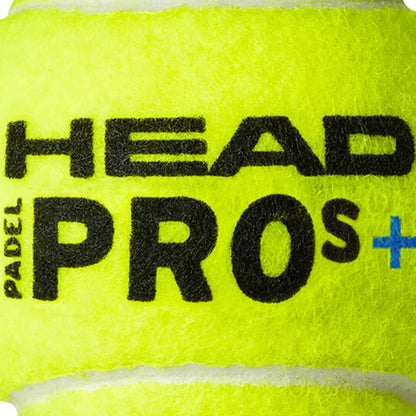 HEAD Padel Pro S + Padel Ball (3 Pieces)