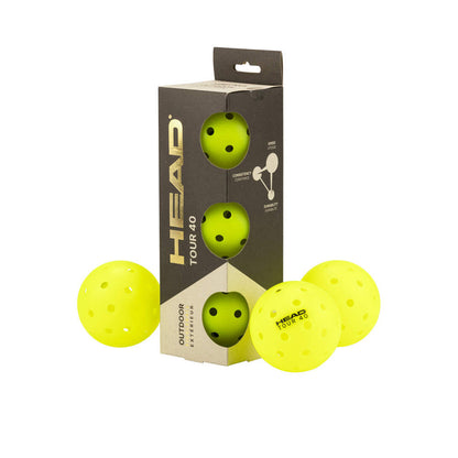 HEAD Tour 40 Pickleball Ball (3 Pieces) - Supersports Thailand
