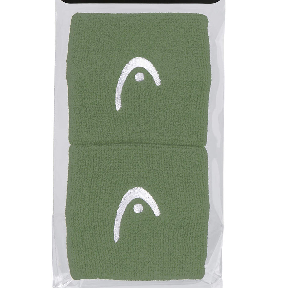 HEAD Green 2.5" Unisex Tennis Wristband - Supersports Thailand