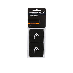 HEAD Black 2.5" Unisex Tennis Wristband - Supersports Thailand