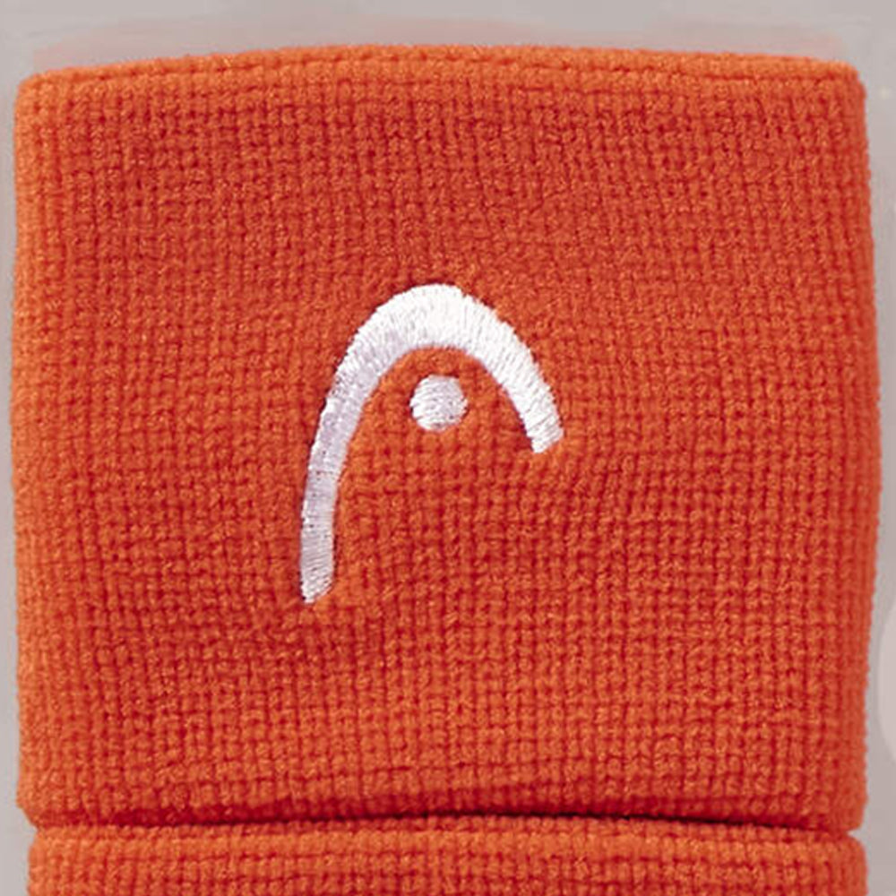 HEAD Orange 2.5" Unisex Tennis Wristband - Supersports Thailand Supersports Thailand