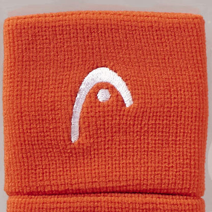 HEAD Orange 2.5" Unisex Tennis Wristband - Supersports Thailand