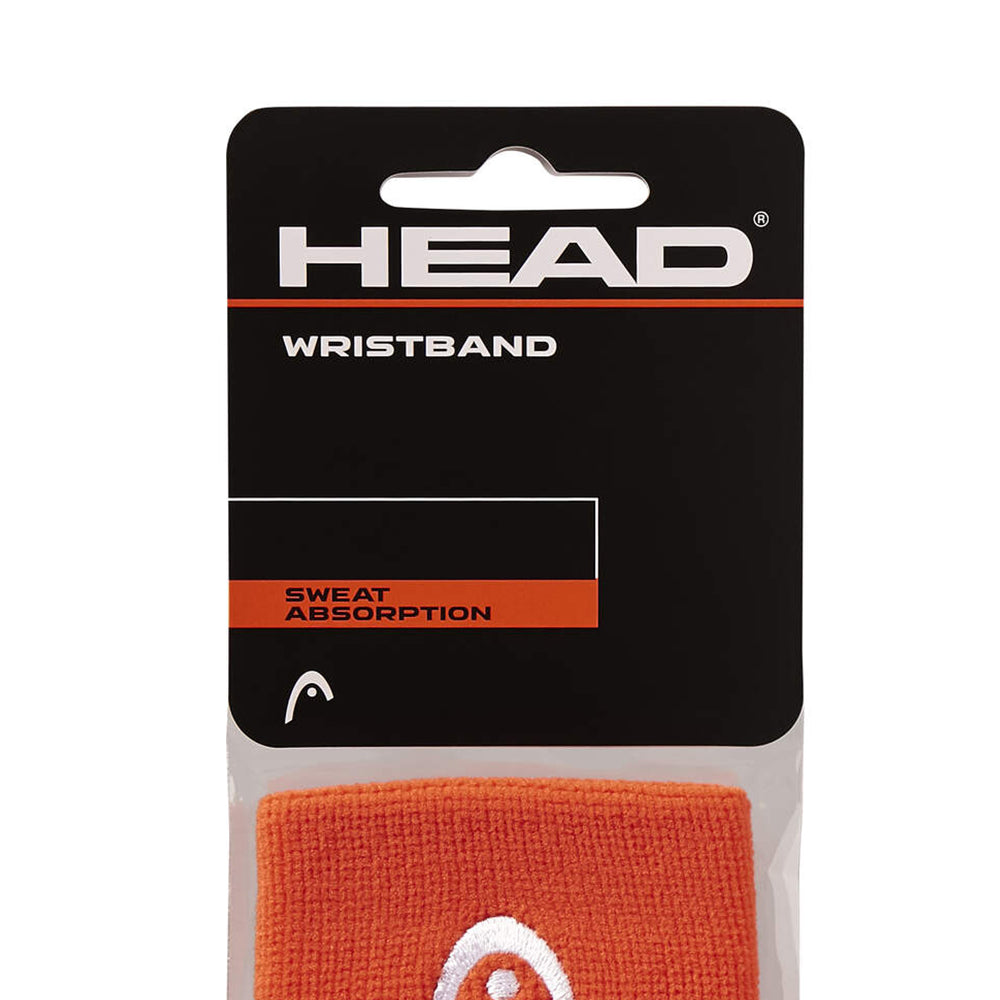 HEAD Orange 2.5" Unisex Tennis Wristband - Supersports Thailand Supersports Thailand