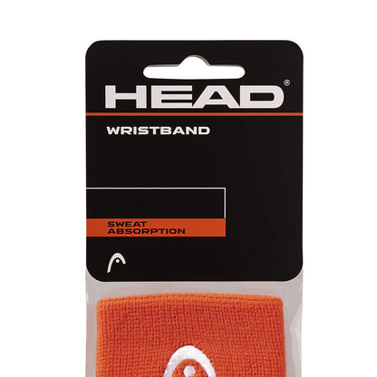 HEAD Orange 2.5" Unisex Tennis Wristband - Supersports Thailand