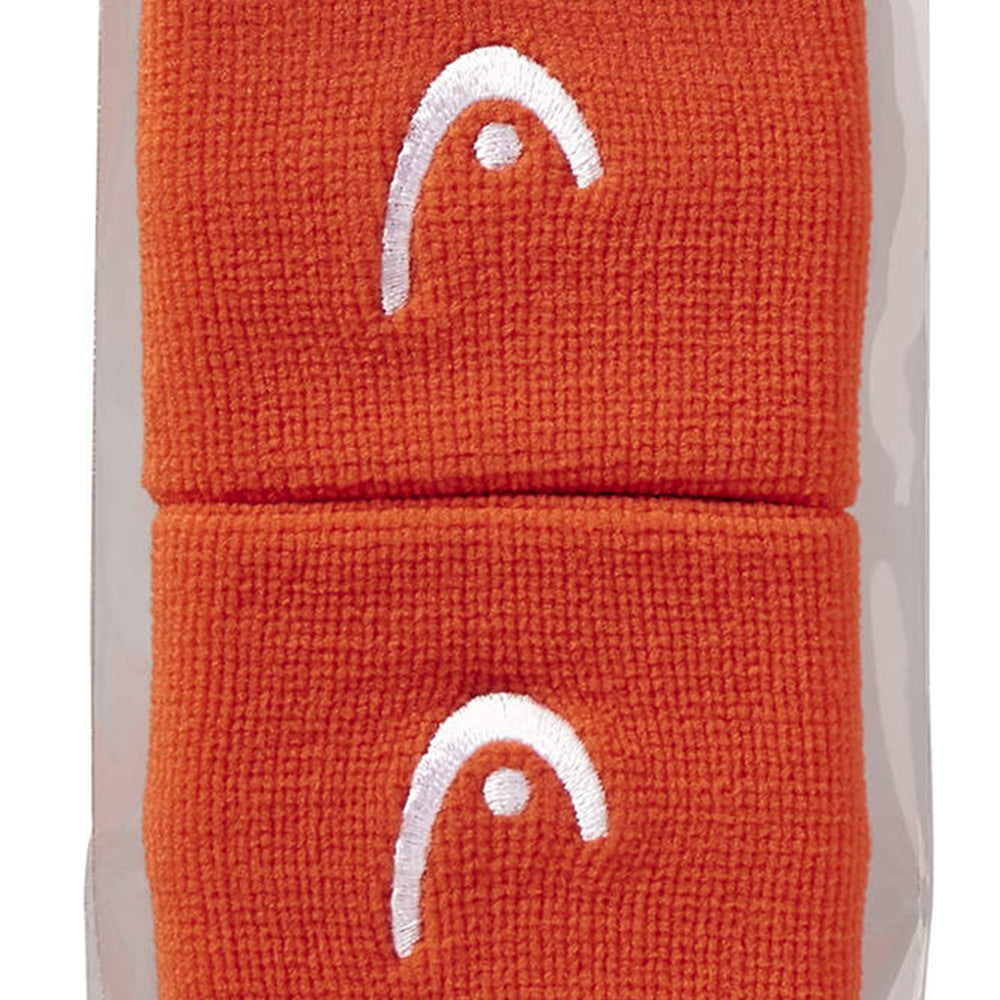 HEAD Orange 2.5" Unisex Tennis Wristband - Supersports Thailand Supersports Thailand