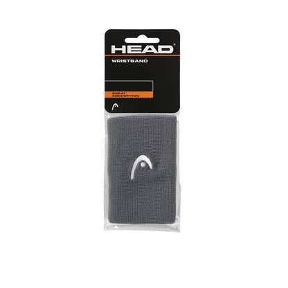 HEAD Grey 5" Unisex Tennis Wristband - Supersports Thailand