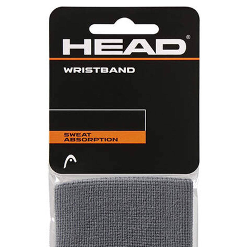 HEAD Grey 5" Unisex Tennis Wristband - Supersports Thailand Supersports Thailand